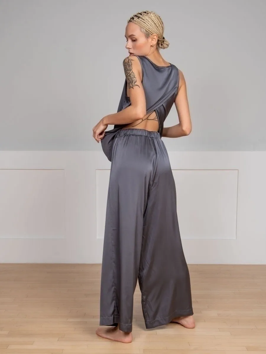 Women's Fashion Minimalist Vest Trousers Pajama Set