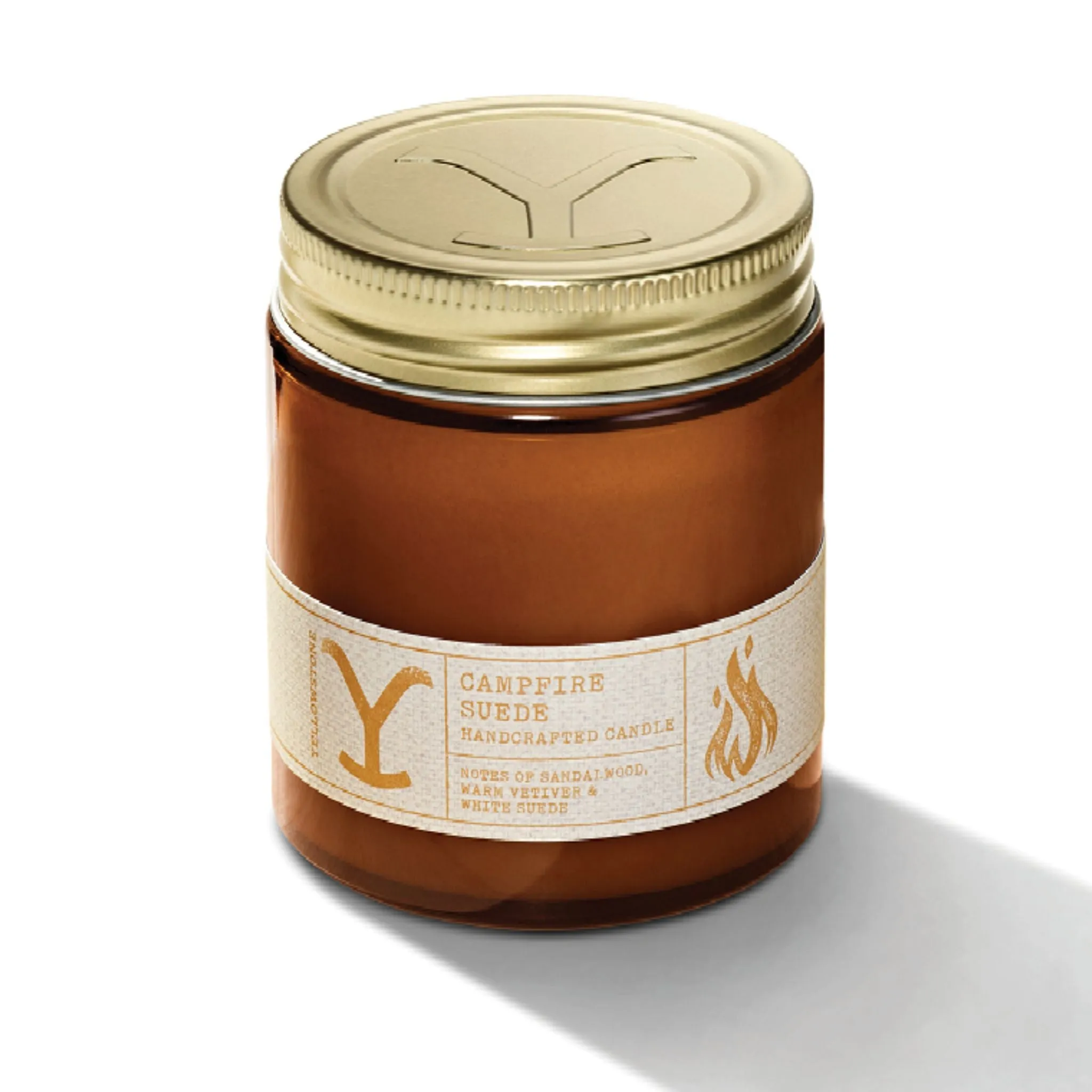 Yellowstone Campfire Suede Wax Candle
